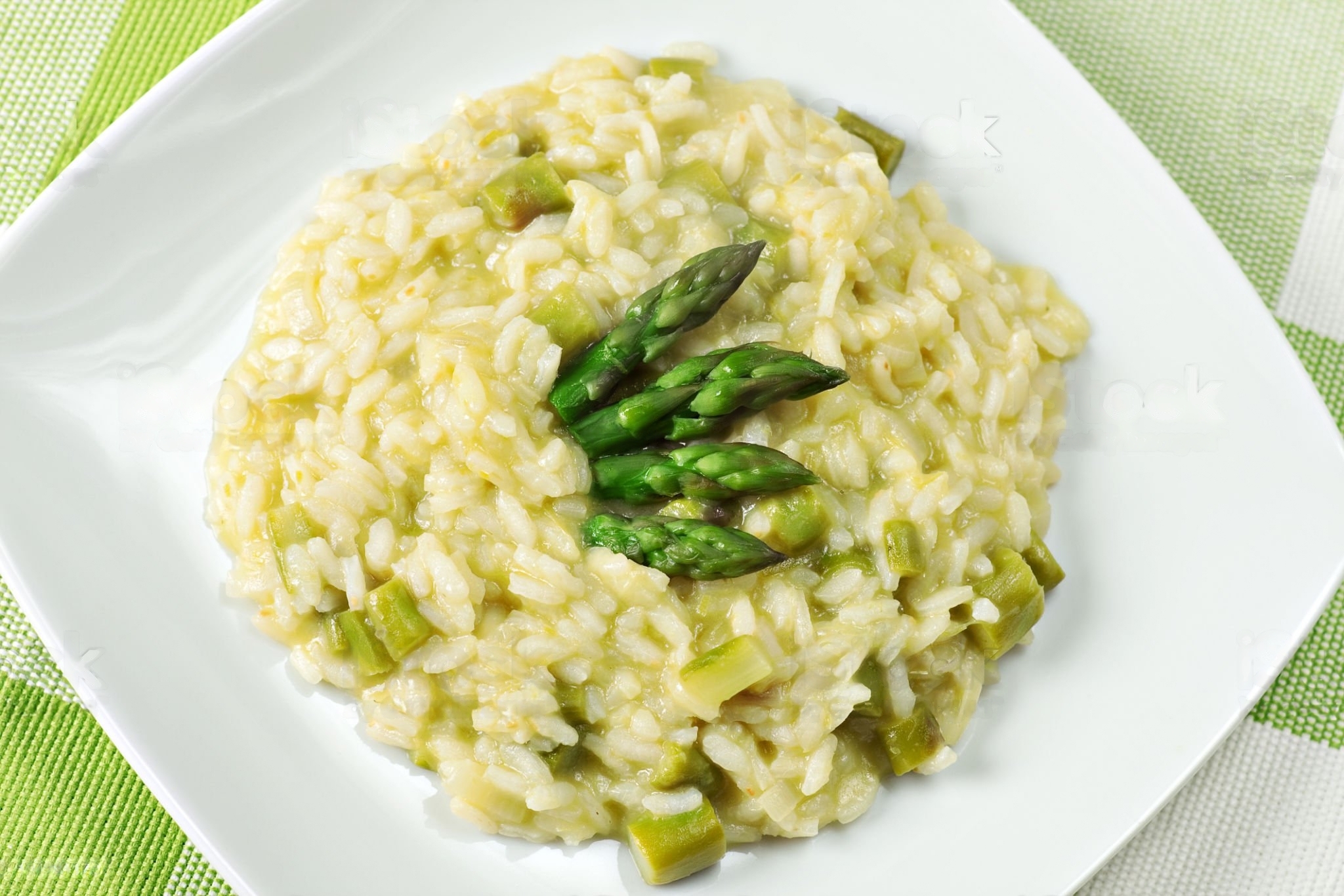 Risotto au citron et aux asperges au Ninja Foodi