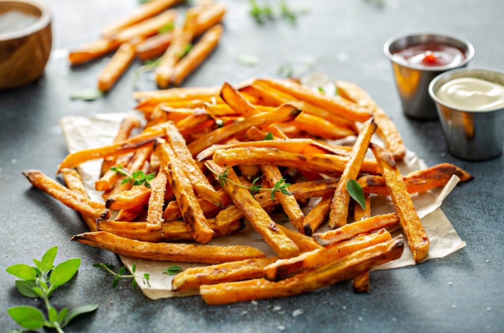 Frites de patates douces au Ninja Foodi