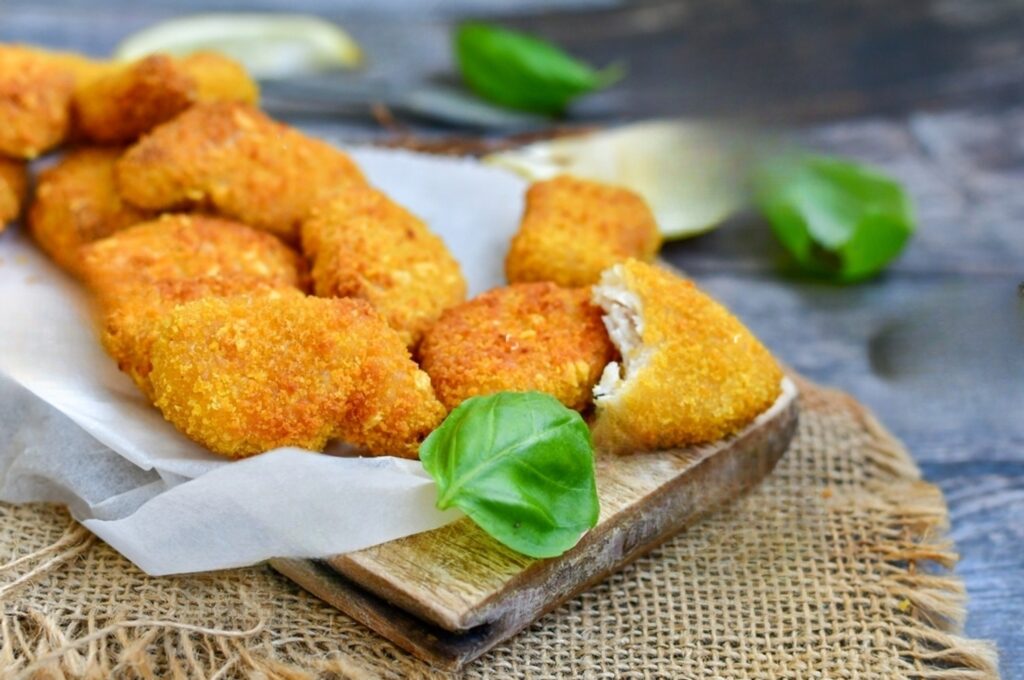 Nuggets de poulet maison au Ninja Foodi